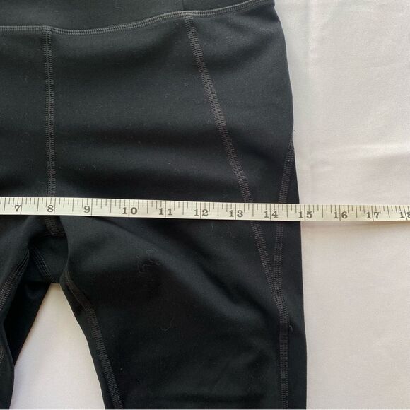 Girlfriend Collective Black High Rise Fleece Lined Leggings Size Small - Picture 14 of 16